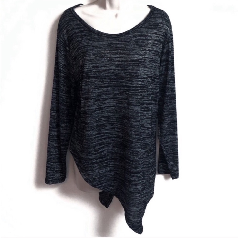 Bobbie Brooks asymmetrical long sleeve bur…